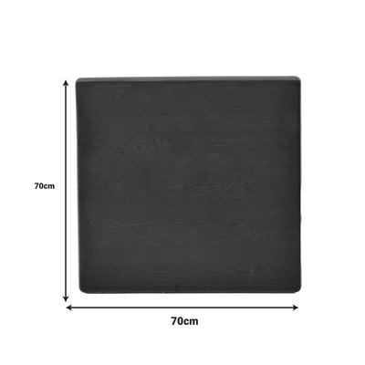 Blat masa Bello, Wenge, 70x70x2 cm, detaliu produs