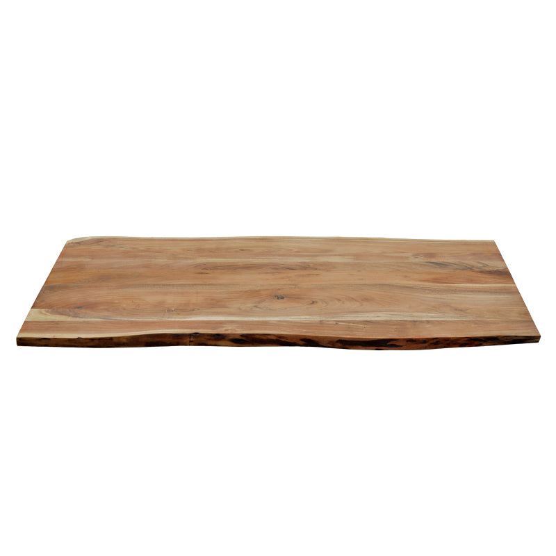 Blat masa Emilio, lemn masiv, natural, 200x95 cm