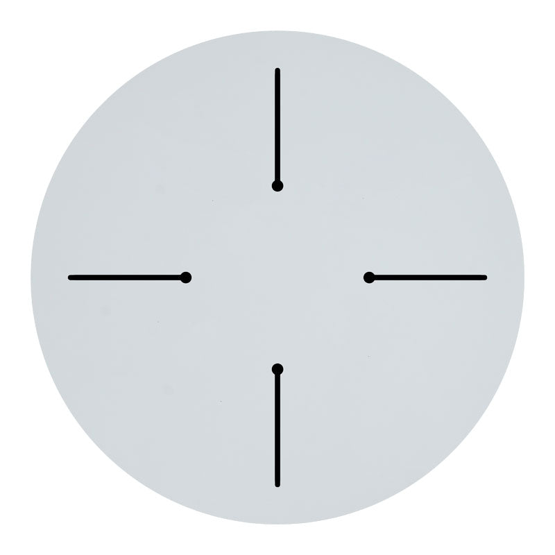 Blat masa Fervor, ivory 69x69 cm 12mm grosime, 69x69 cm