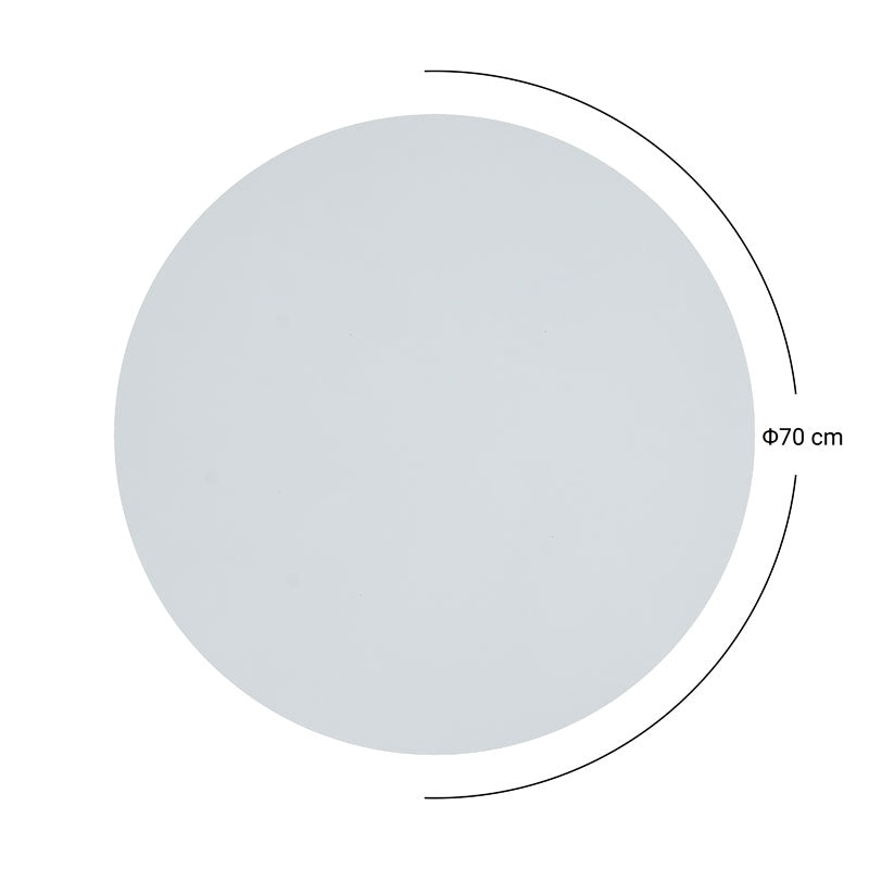 Blat masa Fervor, ivory 69x69 cm 12mm grosime, 69x69 cm