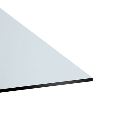 Blat masa Fervor, ivory, Alb, 69x69x1 cm, perspectiva suplimentara