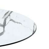 Blat masa Melody, marmura alba 12mm grosime, 70x70 cm
