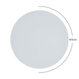 Blat masa Melody, marmura alba 12mm grosime, 70x70 cm