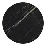 Blat masa Relian D80 cm, marmura neagra, 12 mm, 80x80 cm