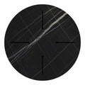 Blat masa Relian D80 cm, marmura neagra, 12 mm, 80x80x1 cm, detaliu produs