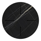 Blat masa Relian D80 cm, marmura neagra, 12 mm, 80x80x1 cm, detaliu produs