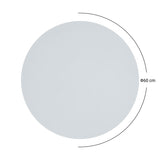 Blat masa Skyline Werzalit ivory 60x60 cm 25mm grosime, 60x60 cm