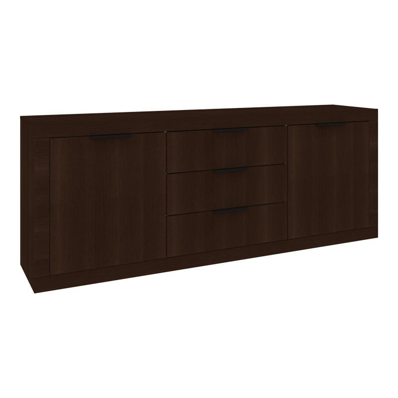 Bufet cu funcție de depozitare Doha, Wenge, 210x45x80 cm - Nuc