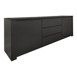 Comoda Kalya, Diverse culori, 220x49x89 cm - Antracit