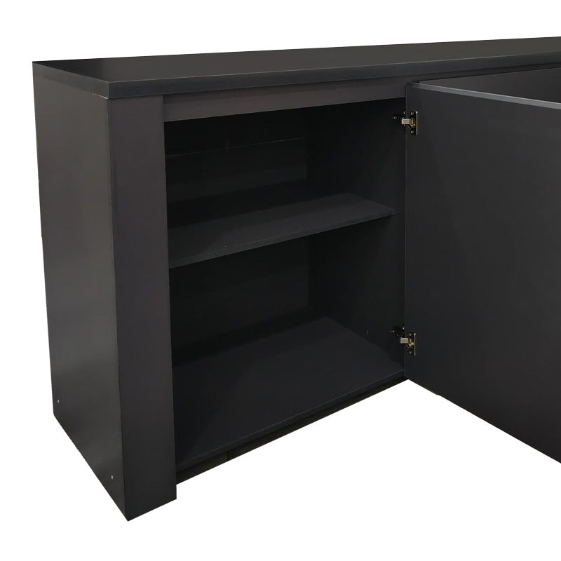 Comoda Kalya, Diverse culori, 220x49x89 cm - Antracit