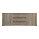 Comoda Kalya, Diverse culori, 220x49x89 cm - Stejar