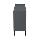Bufet cu spațiu de depozitare Tuscany, Modern, Lemn, SONOMA -ANTHRACITE, 180x40x79 cm