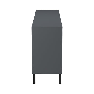 Bufet cu spațiu de depozitare Tuscany, Modern, Lemn, SONOMA -ANTHRACITE, 180x40x79 cm, foto produs 7