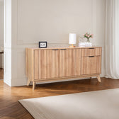 comoda Bufet modern cu spatiu de depozitare Hamea, 150x39x73 cm