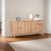 comoda Bufet modern cu spatiu de depozitare Hamea, 150x39x73 cm