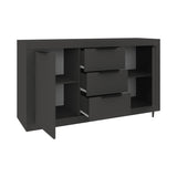 Comoda Doha, Wenge, 150x45x80 cm - Antracit