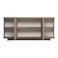 Bufet sonoma Zafore cu aspect de marmură, gri-bej, 180x45x80 cm, imagine suplimentara