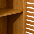 Cabinet coloana Sicela, Natural, 33x28x168 cm, perspectiva suplimentara