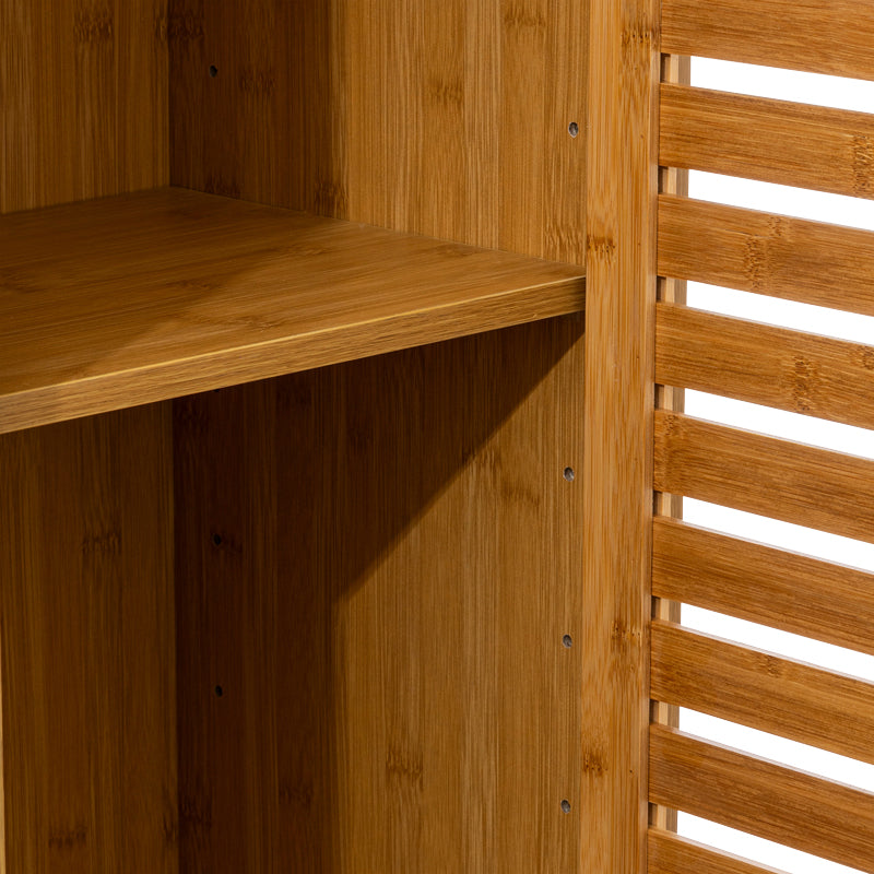Cabinet coloana Sicela, Natural, 33x28x168 cm
