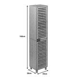 Cabinet coloana Sicela, Natural, 33x28x168 cm