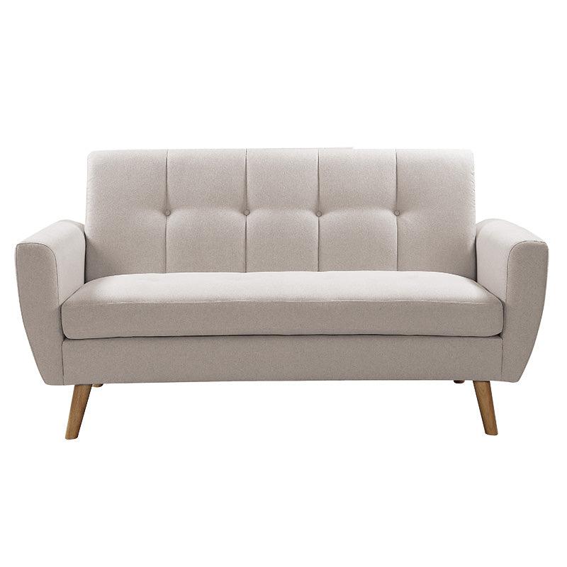 Canapea 2 locuri Decency, bej, 149x75x86 cm, detaliu produs