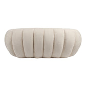 Canapea 2 locuri Yannick, Boucle, Bej, 148x92x62 cm, foto produs