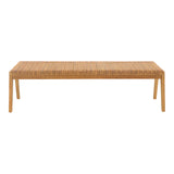 Canapea-bancă polimorfă Jey, Lemn Teak, Natur, 150x57x80 cm