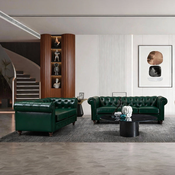 Canapea Chesterfield, 160x84x67 cm