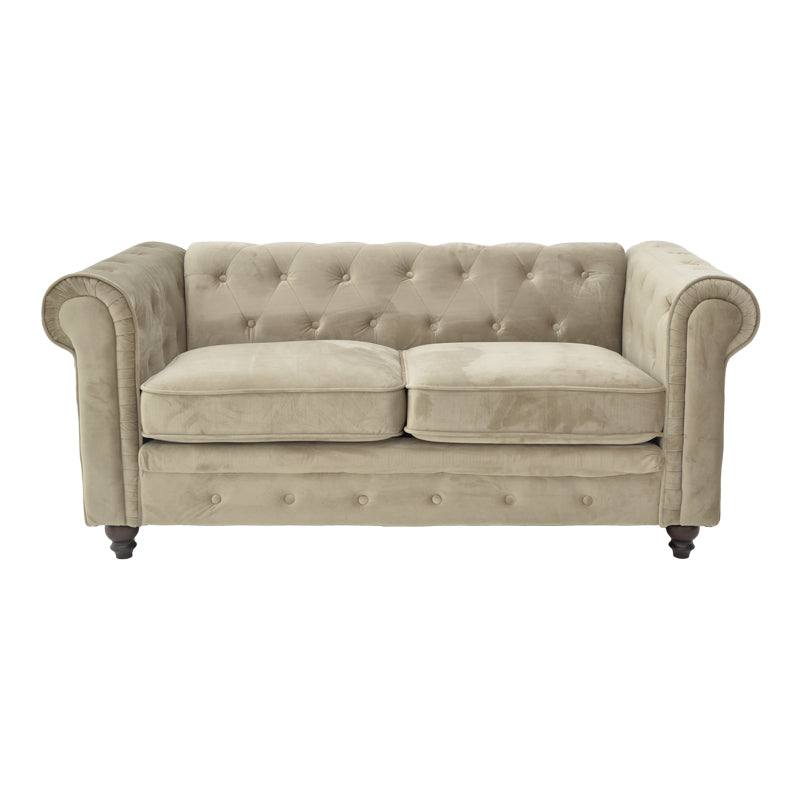 Canapea cu 2 locuri Incredible, Bej, 160x84x67 cm