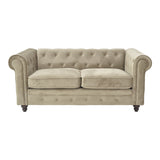 Canapea cu 2 locuri Incredible, Bej, 160x84x67 cm