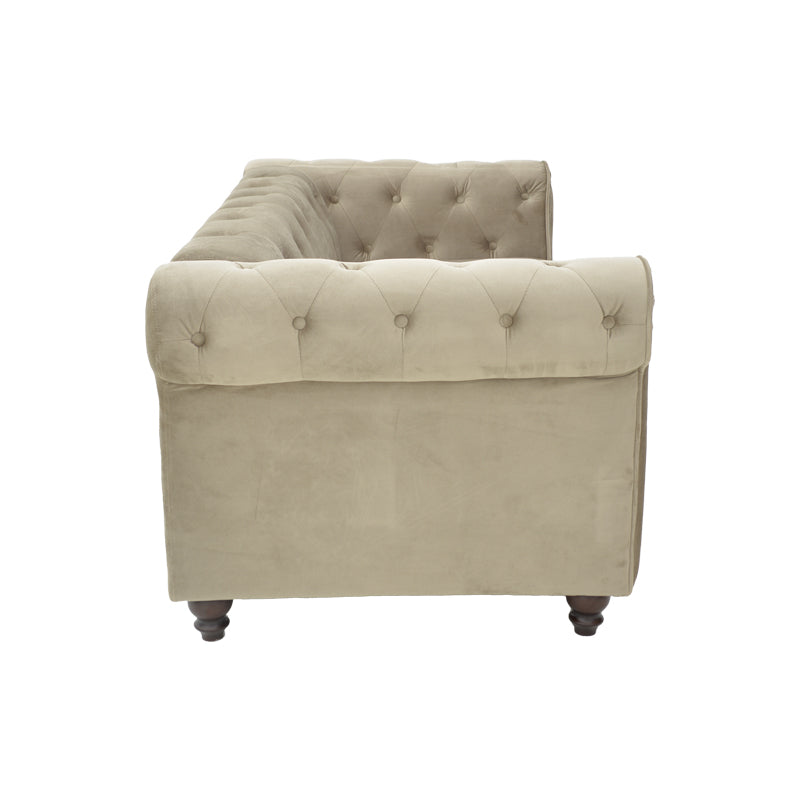 Canapea cu 2 locuri Incredible, Bej, 160x84x67 cm