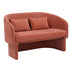 Canapea cu 2 locuri Playmob Caramiziu 128x65x79 cm