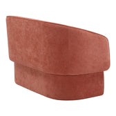 Canapea cu 2 locuri Playmob Caramiziu, Portocaliu, 128x65x79 cm, imagine suplimentara