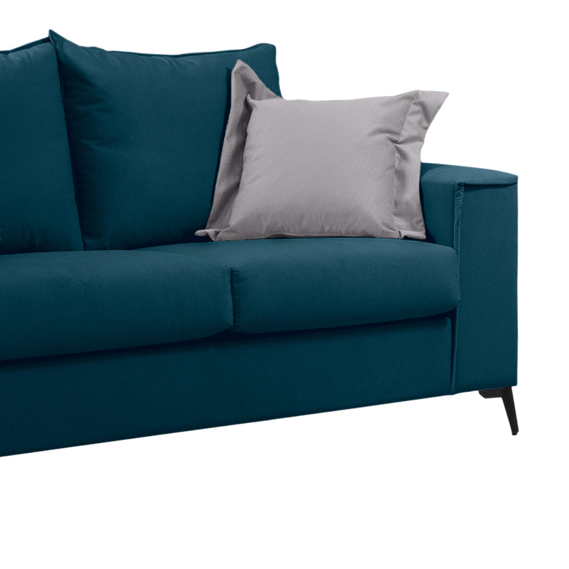 Canapea cu 2 locuri Verona 2, Albastru inchis, 173x93x100 cm, detaliu produs