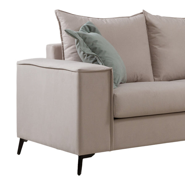 Canapea cu 2 locuri Verona 2, Crem, 173x93x100 cm