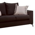 Canapea cu 2 locuri Verona 2, Gri inchis, 173x93x100 cm, detaliu produs