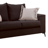 Canapea cu 2 locuri Verona 2, Gri inchis, 173x93x100 cm, detaliu produs