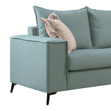Canapea cu 2 locuri Verona 2, Verde deschis, 173x93x100 cm - Verde