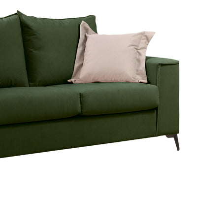 Canapea cu 2 locuri Verona 2, Verde inchis, 173x93x100 cm, detaliu produs
