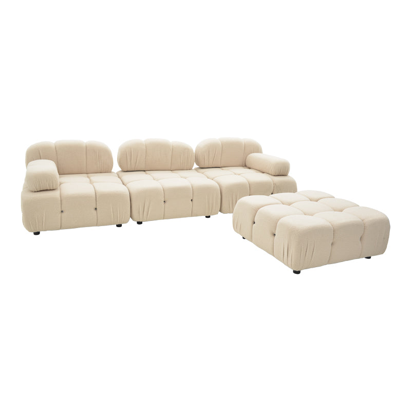 Canapea cu 3 locuri Hypnotic, Bej, 294x98x74 cm, perspectiva suplimentara