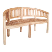Canapea cu 3 locuri pentru gradina Coren Boho Natural 150x61x87 cm