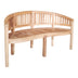 Canapea cu 3 locuri pentru gradina Coren Boho Natural 150x61x87 cm