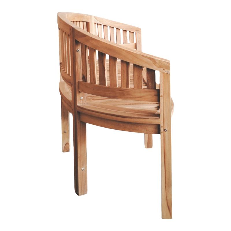 Canapea cu 3 locuri pentru gradina Coren Boho, Natural, 150x61x87 cm