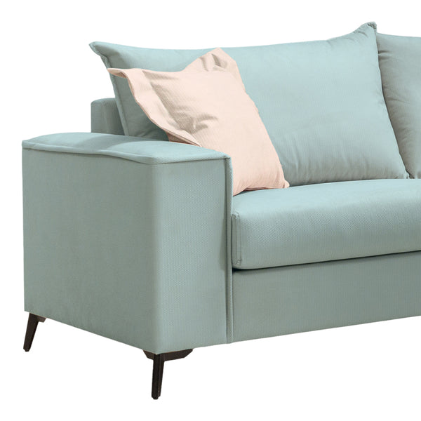 Canapea cu 3 locuri Verona 3, Verde deschis, 225x93x100 cm