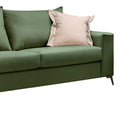 Canapea cu 3 locuri Verona 3, Verde inchis, 225x93x100 cm, detaliu produs