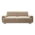 Canapea cu trei locuri Harmonious boucle bej 224x92x81 cm