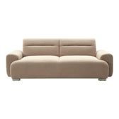Canapea cu trei locuri Harmonious boucle bej 224x92x81 cm