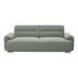 Canapea cu trei locuri Harmonious boucle verde masliniu 224x92x81 cm