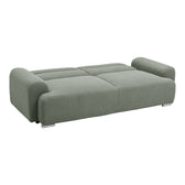 Canapea cu trei locuri Harmonious boucle verde masliniu, 224x92x81 cm, imagine suplimentara