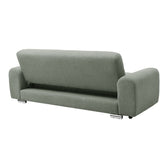 Canapea cu trei locuri Harmonious boucle verde masliniu, 224x92x81 cm, detaliu produs